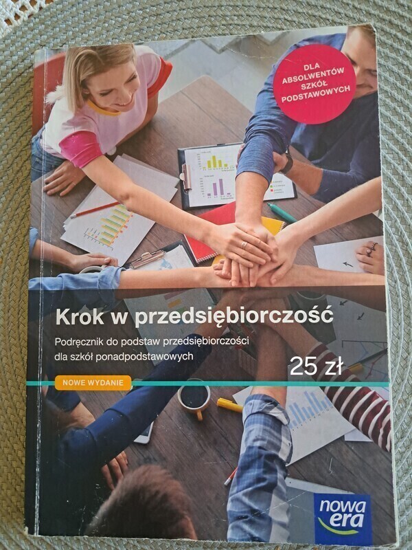 Elbląg Sprzedam podręcznik KROK W PRZEDSIĘBIORCZOŚĆ