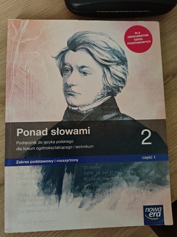 Elbląg Sprzedam podręcznik do 2 klasy liceum ogólnokształcącego oraz technikum w dobrym stanie -   20 zł.