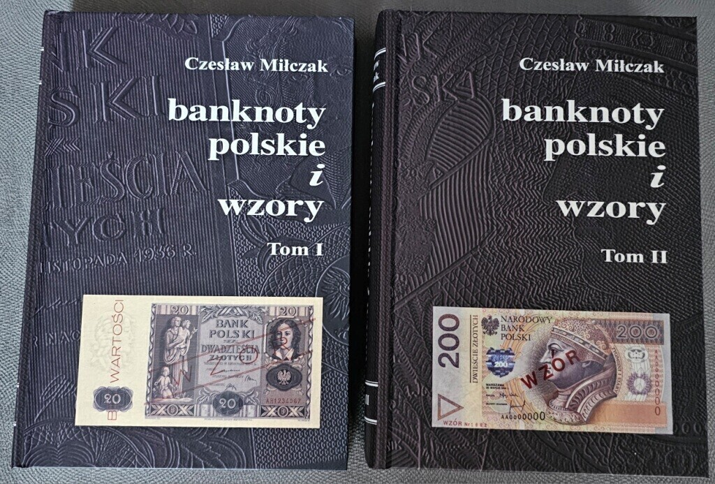 Elbląg BANKNOTY POLSKIE I WZORY TOM I, TOM II WYDANIE  ROK 2012