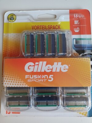 Elbląg Gillette Fusion Sport 5 wkłady 13 szt. 