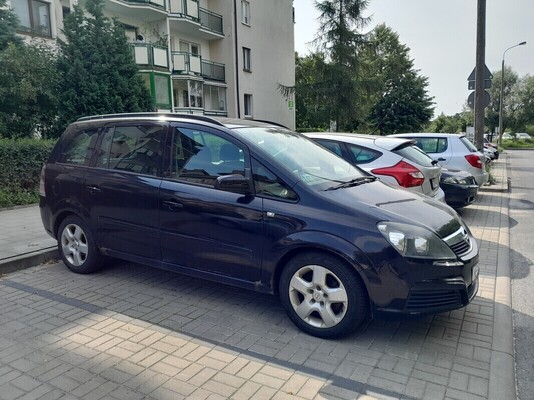 Elbląg Opel ZafiraB 2006,benzyna 1.8,140km