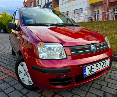 Elbląg Fiat Panda 1.2Benzynka  60KM Pierwszy Właściciel w Polsce Automatyczna Skrzynia Biegów-Wspomaganie