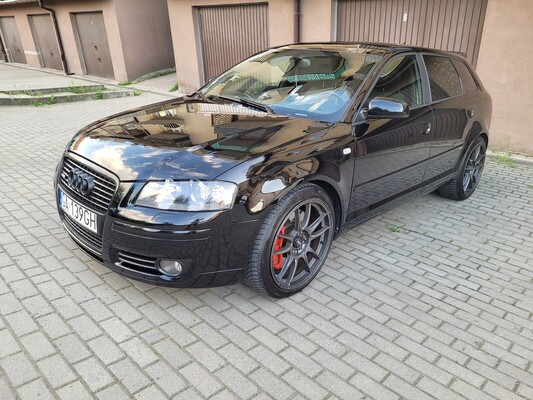 Elbląg Audi A3 8P 3.2 250KM VR6 quattro Sportback (DSG) S line Sportpaket plus + LPG