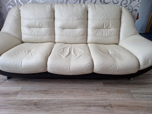 Elbląg SOFA SKÓRZANA 3 OSOBOWA