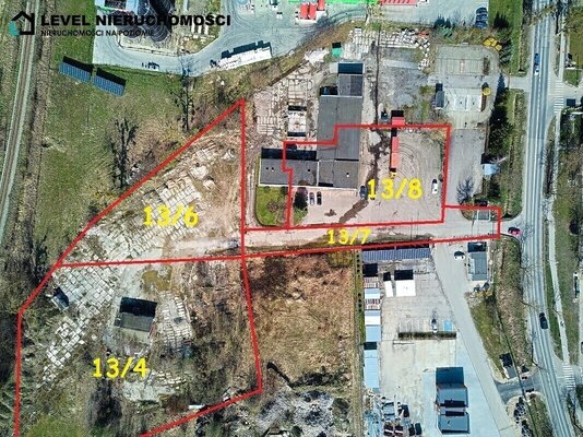 Elbląg LEVEL NIERUCHOMOŚCI  Działka przemysłowa w Pasłęku nr.13/4ul. Bohaterów Westerplatte, Pasłęk 