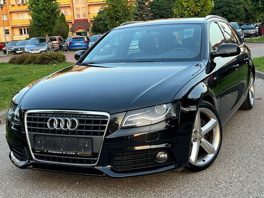 Elbląg AUDI A4 B8 2xSLINESILNIK : 1.8BENZYNA + AUTOMAT  Super Stan !LEDY skóry czarny sufit koła 19mod.2011