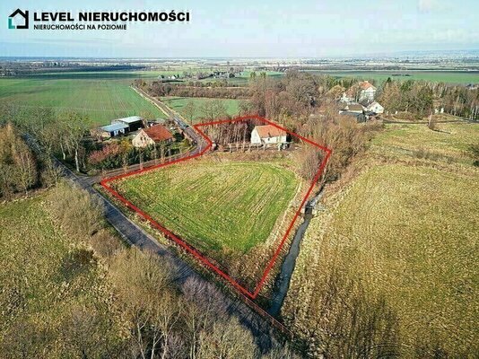 Elbląg LEVEL NIERUCHOMOŚCISiedlisko z potencjałemDom  ok.160 m2,działki  5,666 m2MarwicaNIERUCHOMOŚCI NA