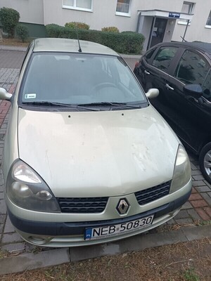 Elbląg Sprzedam Renault Thalia 2002 auto z małym przebiegiem, drugi właściciel, naprawy robione na bieżąco, auto z