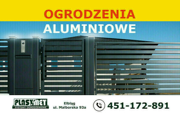 Elbląg 🏡  Ogranicz swoją posesję z klasą i solidnością!  🏡  PLAST-MET ELBLĄG 