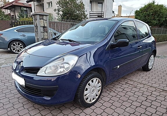 Elbląg RENAULT CLIO1.2 Benzynaprzebieg 186 tys. km2007 r