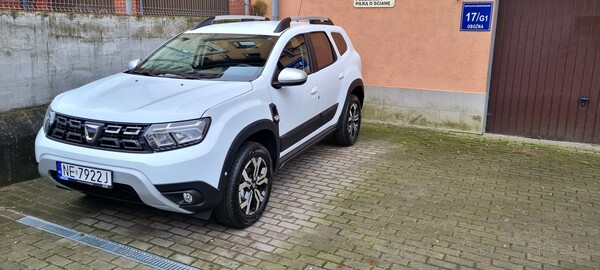 Elbląg Sprzedam samochód Dacia Duster II Journey z małym przebiegiem. Auto posiada gwarancję serwisową na 5 lat,