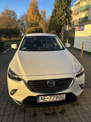 Elbląg Mazda CX-3,2.0 SkyPassion, benzyna, bezwypadkowy, stan bardzo dobry. Zakupiony w salonie w Polsce w 2017r.