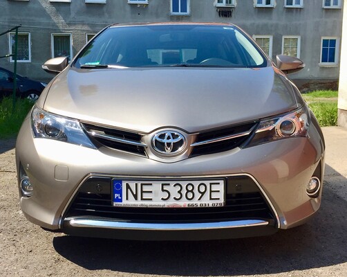 Elbląg 🚗 Toyota Auris II - 1,6 benzyna, 132 KM, silnik Valvematic, rok produkcji 2013 🚗