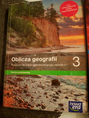 Elbląg Sprzedam książki do 3 klasy liceum 
Oblicza geografii zakres podstawowy Nowa era stan bardzo dobry - (25