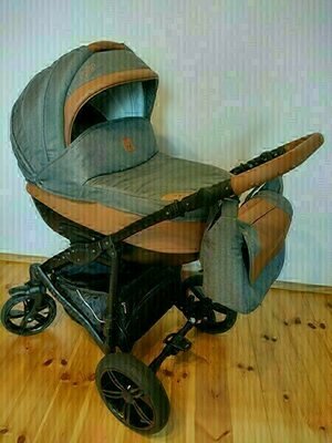 Elbląg Sprzedam wózek Camarelo Baleo 3w1 Używany przez jedno dziecko. Stan bardzo dobry-wózek i akcesoria zadbane,