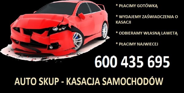 Elbląg SKUP SAMOCHODÓW ZA GOTÓWKĘ ! NAJLEPSZE CENY !BEZ PRZEGLĄDU I OC KAŻDA MARKA KAŻDY STAN. GOTÓWKA !!!600 435 695