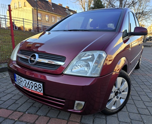 Elbląg Opel Meriva  1.7Diesel  100Km  2005Rok Bardzo Dobry Stan Rodzinny Bez Korozji 