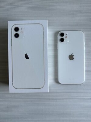 Elbląg SprzedamSmartfon Apple Iphone 11 64GB  Biały Z Salonu Na Firmę Wzięty W Jednych Rękach Nigdy Nie