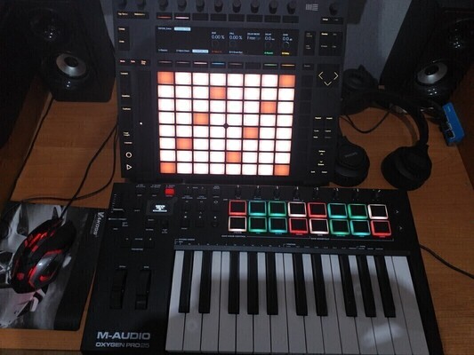 Elbląg Sprzedam lub Zamienię Ableton Push 2.Push używany był tylko w domu włączony był dosłownie kilka razy, w pełni