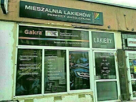 Elbląg PERFECT AUTO COLOR! ZAPRASZAMY!MIESZALNIA LAKIERÓW SAMOCHODOWYCH I PRZEMYSŁOWYCH. DeBeer, Valspar,