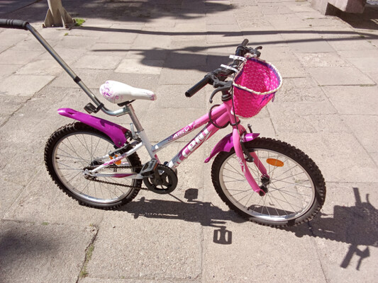 Elbląg Sprzedam rowerek dla dziewczynki w idealnym stanie