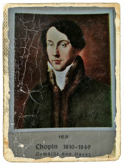 miniaturka Fryderyka Chopina. prywatny zbiór Elbląg