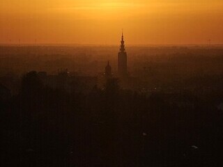 Stare Miasto w złotej godzinie