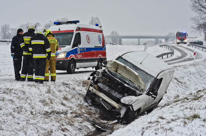 Uwaga kierowcy! Fatalne warunki na drodze zdjęcie nr 236776