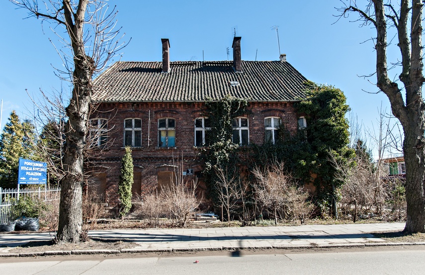 Elbląg Budynki przy ulicach Komeńskiego i Lotniczej do rozbiórki