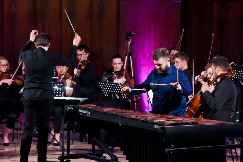 Batuta, marimba i muzyczny egzamin zdjęcie nr 240559