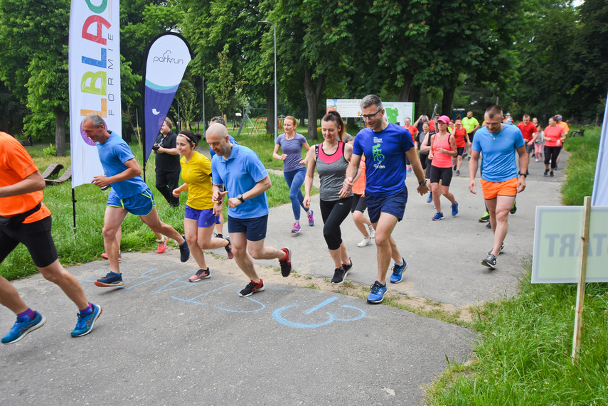 Elbląg zadebiutował w parkrun zdjęcie nr 241287