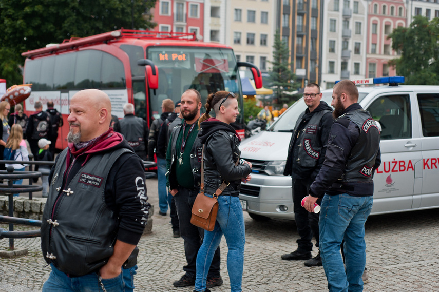 Elbląg Motocykliści i nie tylko dzielili się sercem