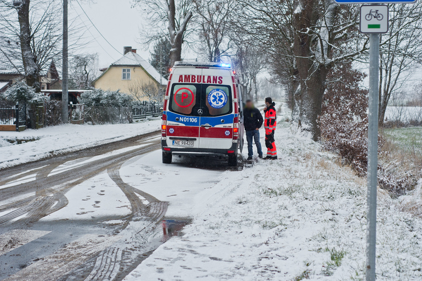 Zderzenie dwóch opli w Gronowie Elbląskim zdjęcie nr 253580