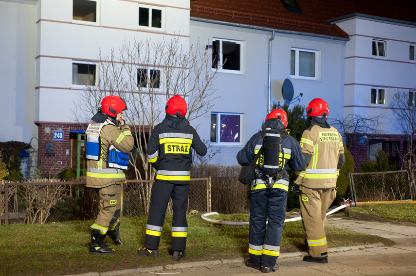 Pożar mieszkania przy al. Grunwaldzkiej zdjęcie nr 256747