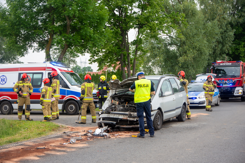 Wypadek w Raczkach Elbląskich zdjęcie nr 262435