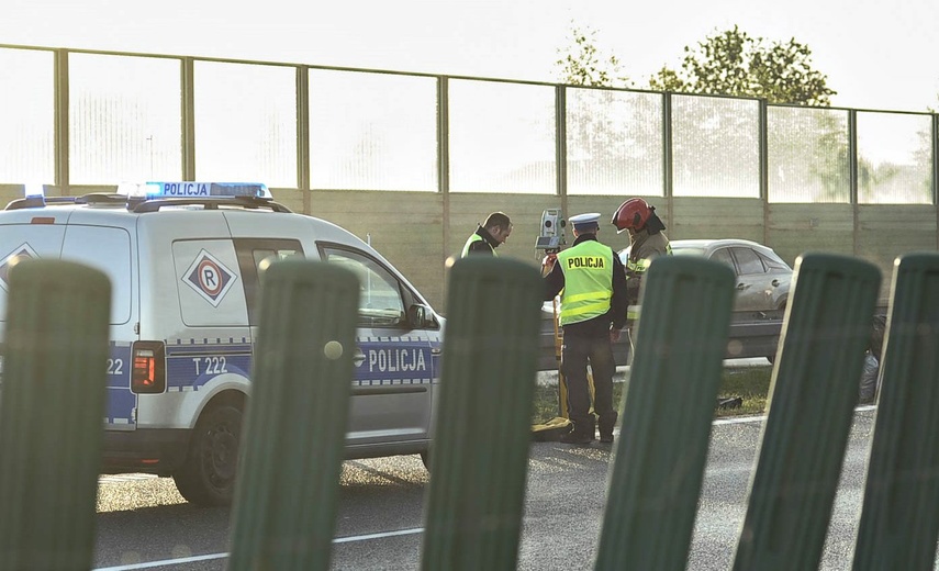 Potrącenie bezdomnego na S7 zdjęcie nr 262734