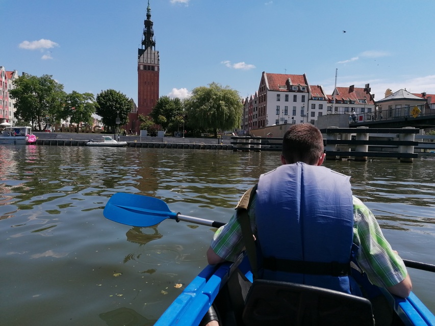 Kajakiem wokół Wyspy Spichrzów (portEl testuje)  zdjęcie nr 264539