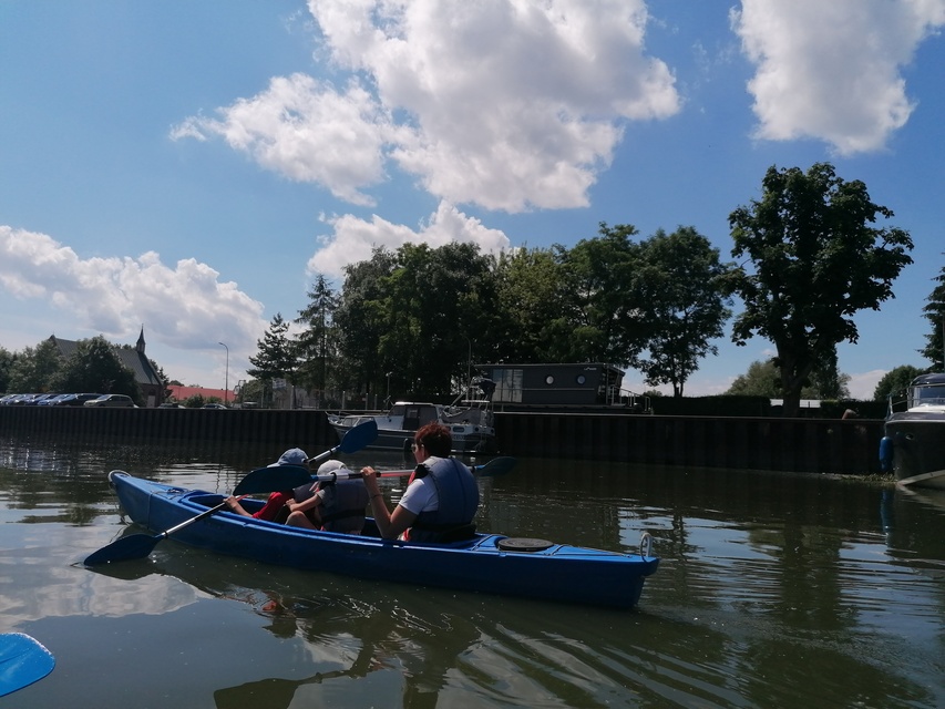 Kajakiem wokół Wyspy Spichrzów (portEl testuje)  zdjęcie nr 264577