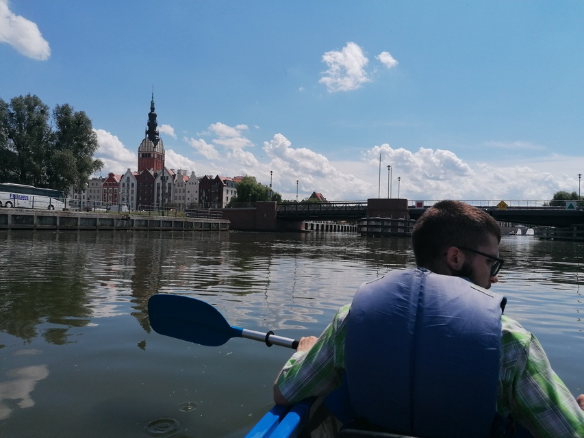 Kajakiem wokół Wyspy Spichrzów (portEl testuje)  zdjęcie nr 264578