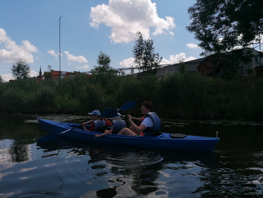 Kajakiem wokół Wyspy Spichrzów (portEl testuje)  zdjęcie nr 264562