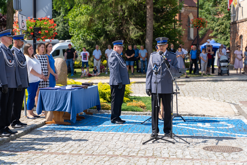 Elbląg Policjanci świętują