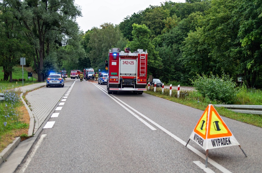 Elbląg Zderzenie w Nadbrzeżu