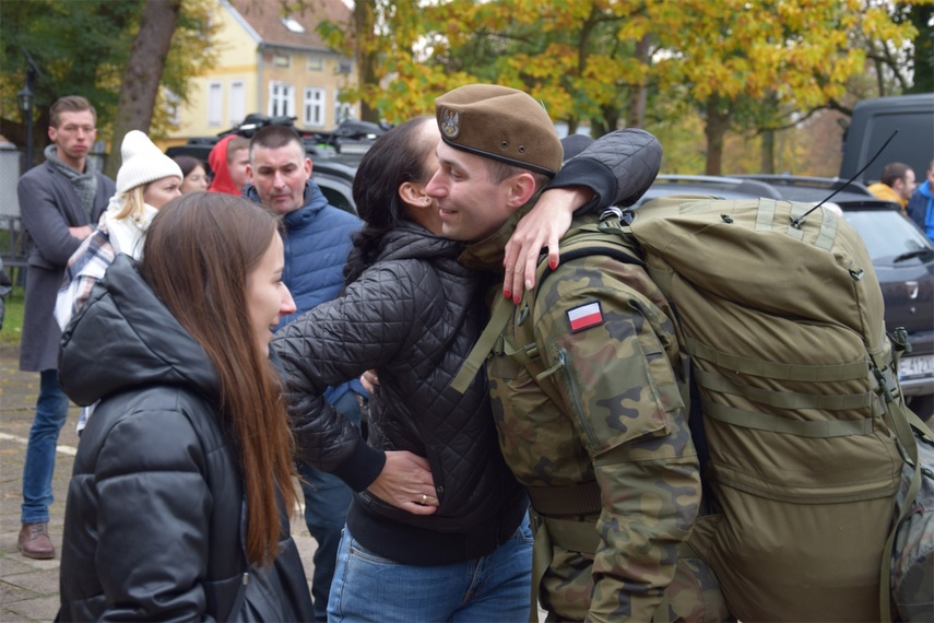 Elbląg Przysięga WOT w 43 batalionie lekkiej piechoty w Braniewie