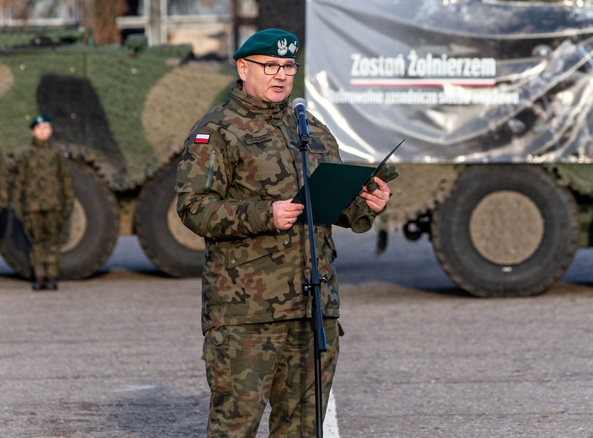 Mariusz Błaszczak w Elblągu: „Nasycamy wojskiem polskim wschodnią część naszego kraju” zdjęcie nr 276762