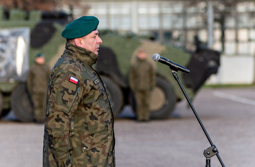 Mariusz Błaszczak w Elblągu: „Nasycamy wojskiem polskim wschodnią część naszego kraju” zdjęcie nr 276752
