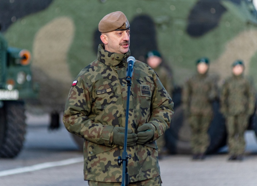 Mariusz Błaszczak w Elblągu: „Nasycamy wojskiem polskim wschodnią część naszego kraju” zdjęcie nr 276772