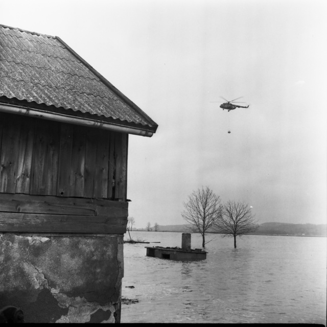 Wielka woda pod Elblągiem. Tak było 40 lat temu... zdjęcie nr 276966