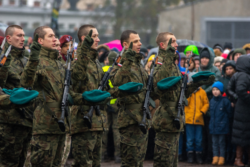 Żołnierska przysięga w Elblągu zdjęcie nr 278403