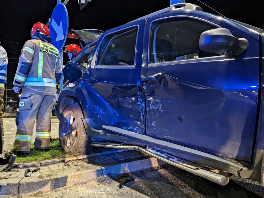 Elbląg Kolejna kolizja na skrzyżowaniu