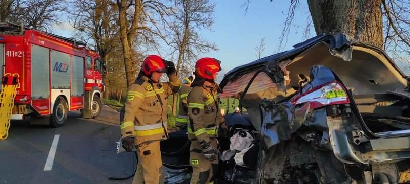 Poważny wypadek pod Braniewem zdjęcie nr 283457